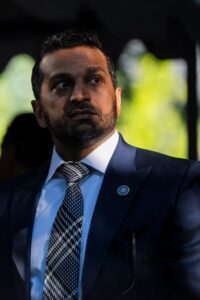 Patel and F.B.I. Face Scrutiny as Kirk’s Killer Remains at Large